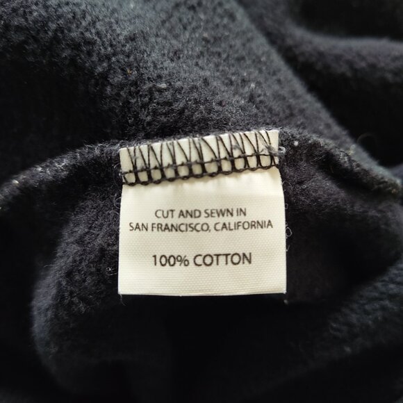 Gravel & Gold Women's Boobs Graphic Print Sweatshirt in Black Small - Picture 7 of 7